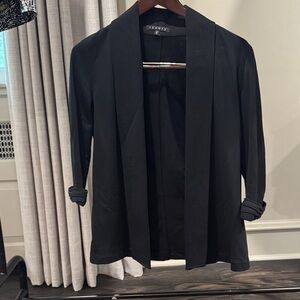 Theory Black cotton Blazer